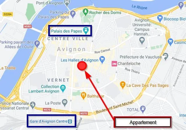 Appartement Le Quatrième - Avignon Intramuros